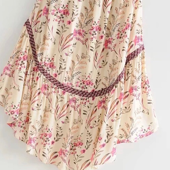 LAST ONE🎉High Low Floral Dress - Picture 6 of 16